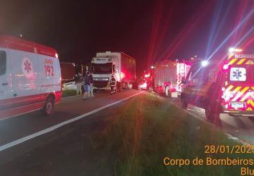 Grave acidente na BR-470 deixa sete feridos; cinco são crianças