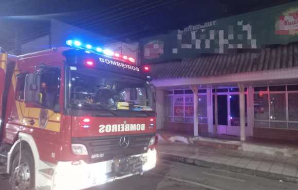 Incêndio em Restaurante é registrado em Rio do Sul