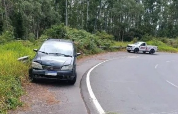 Acidente de trânsito é registrado na SC-350 em Taió